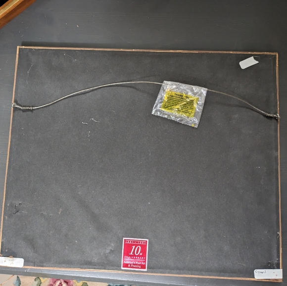 Vintage Framed Fashion Print - Picture 2 of 5